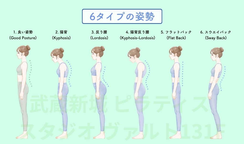6タイプ姿勢の特徴